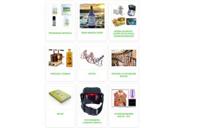 Kratek pregled proizvodov na www.drclark.si